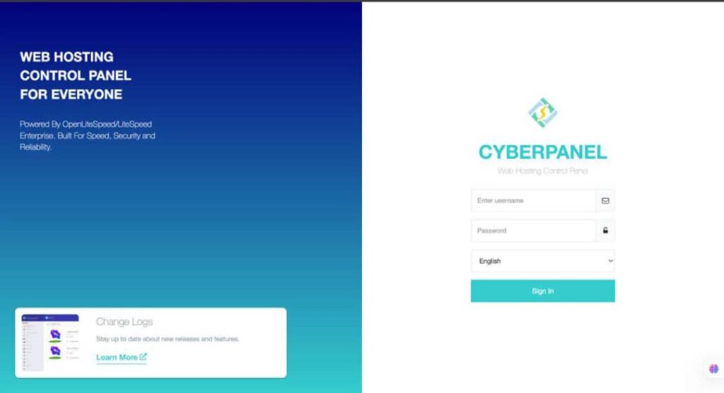 Install WordPress on Cyberpanel